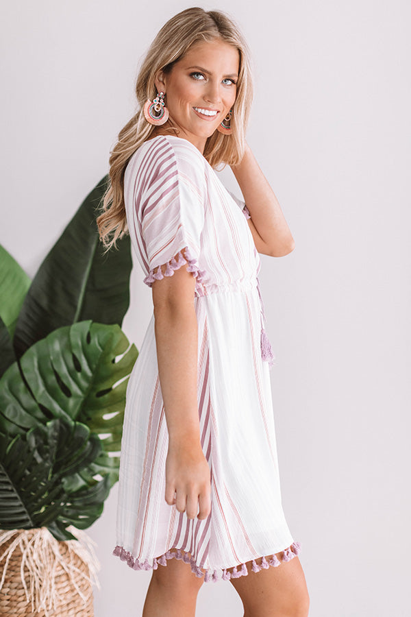 Hamptons Hideaway Striped Dress Image - 4