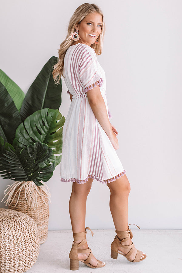 Hamptons Hideaway Striped Dress Image - 3