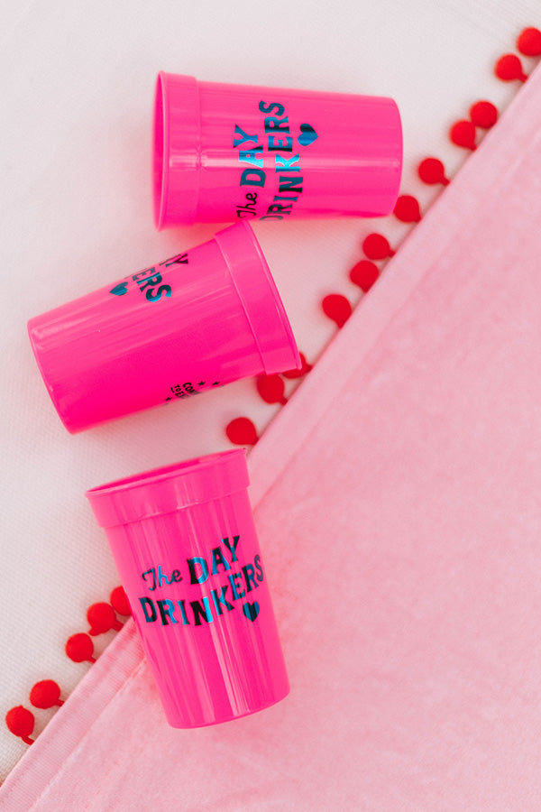 The Day Drinkers Plastic Cup Set Image - 1