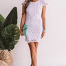 Love In The City Crochet Dress in Lavender Image - 1