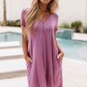 One Way To Oahu Shift Dress in Orchid Image - 1