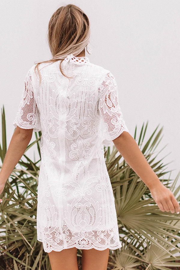 Chic Beauty Lace Dress Image - 4