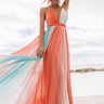 Vacay And Vino Maxi Dress in Sky Blue Image - 1