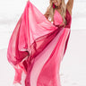 Vacay And Vino Maxi Dress in Wine Image - 1