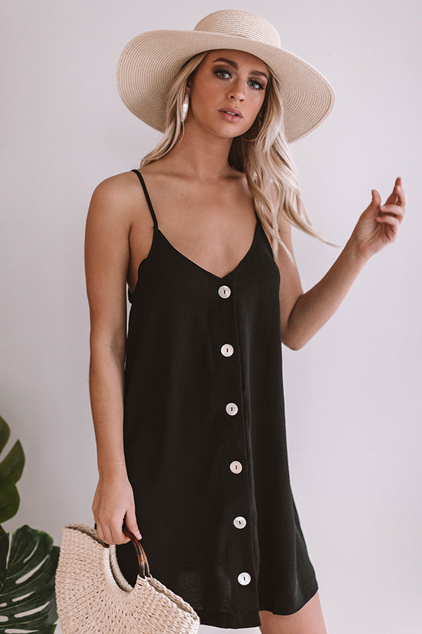 From Work To Play Button Down Dress
