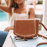 You're The One I Want Faux Leather Crossbody In Cinnamon Image - 1