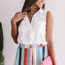 Cabo Forever High Waist Stripe Shorts Image - 1