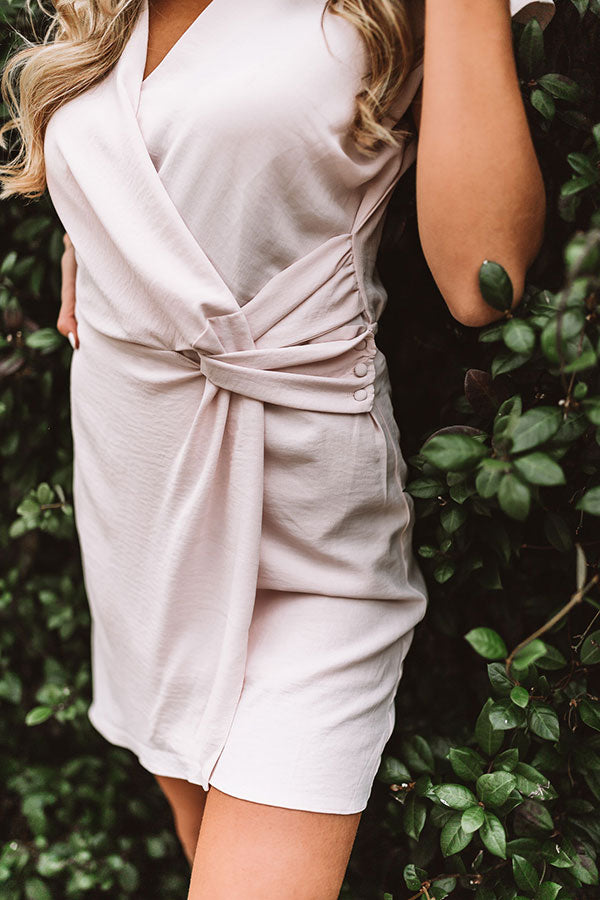 Divine Feeling Dress in Light Pink Image - 4