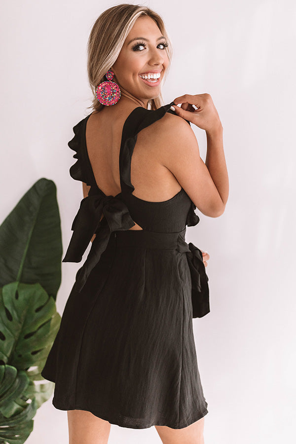 Heatwave Ruffle Wrap Dress Image - 4