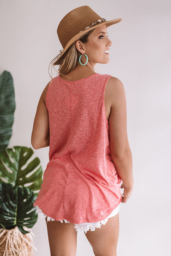 Pebble Beach Embroidered Tank Image - 5