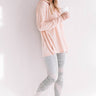 California Sunset Hoodie In Peach Image - 1