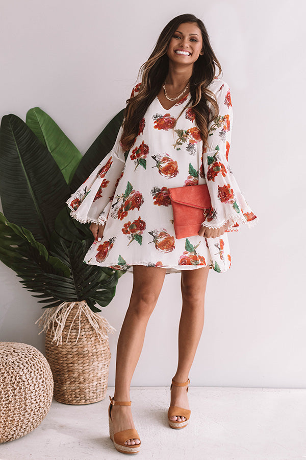 Bungalow Bombshell Floral Shift Dress • Impressions Online Boutique