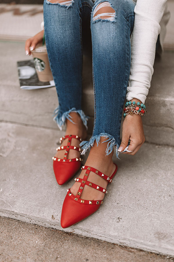 The Candace Flat In Red Image - 2