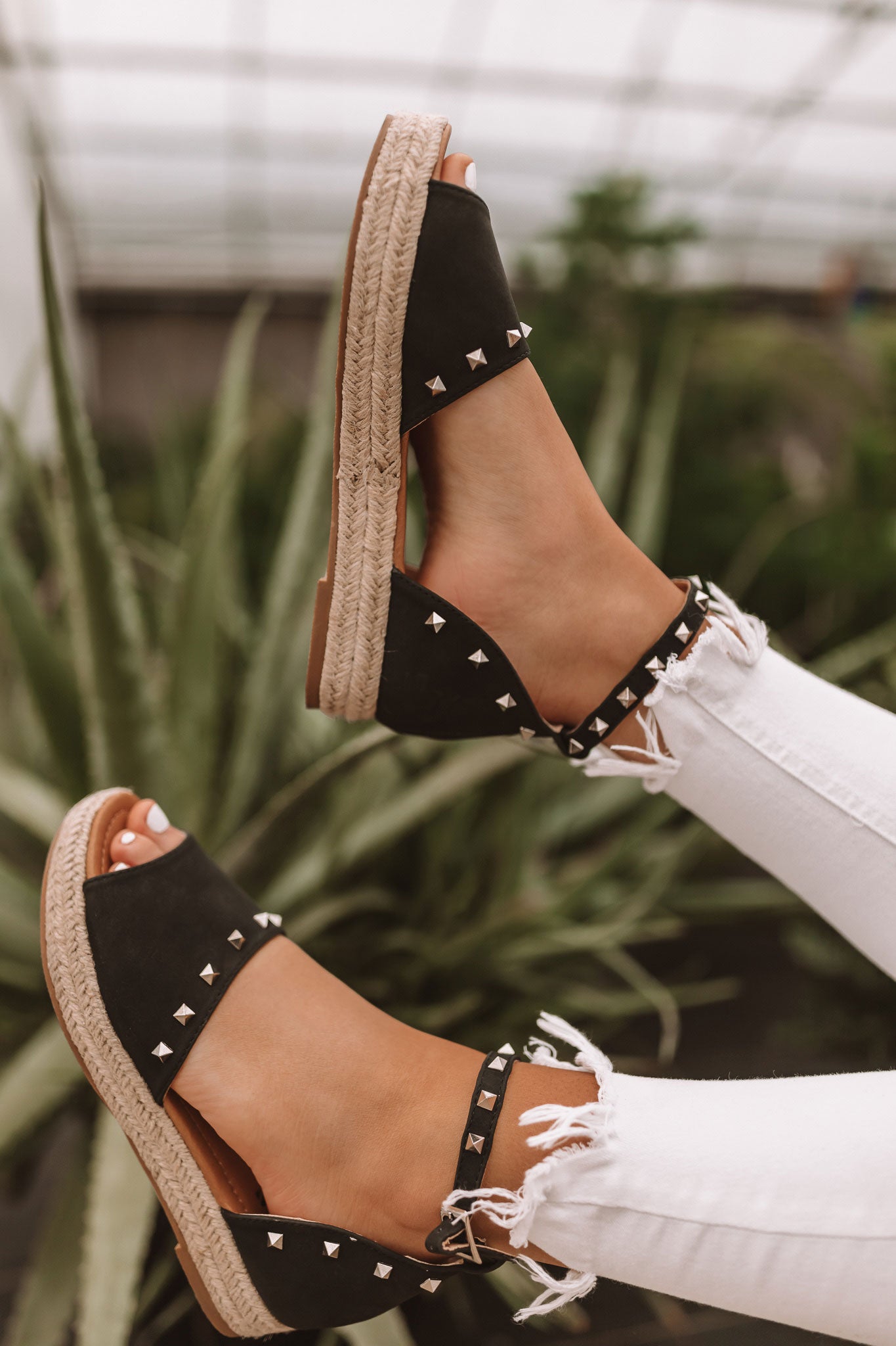 The Hartley Espadrille In Black Image - 1