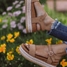 The Evalina Espadrille In Iced Latte Image - 1