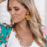 Summer In Versailles Earrings In Yellow Image - 1