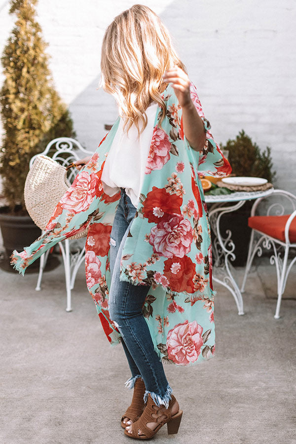 Amalfi Coast Kisses Overlay In Mint Image - 2