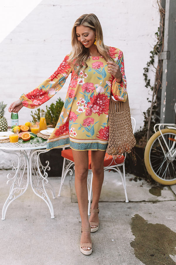 Baja Spritzer Shift Dress Image - 1