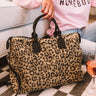 Chic Serendipity Leopard Canvas Tote Image - 1