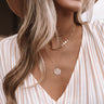 Boho Charm Layered Necklace Image - 1