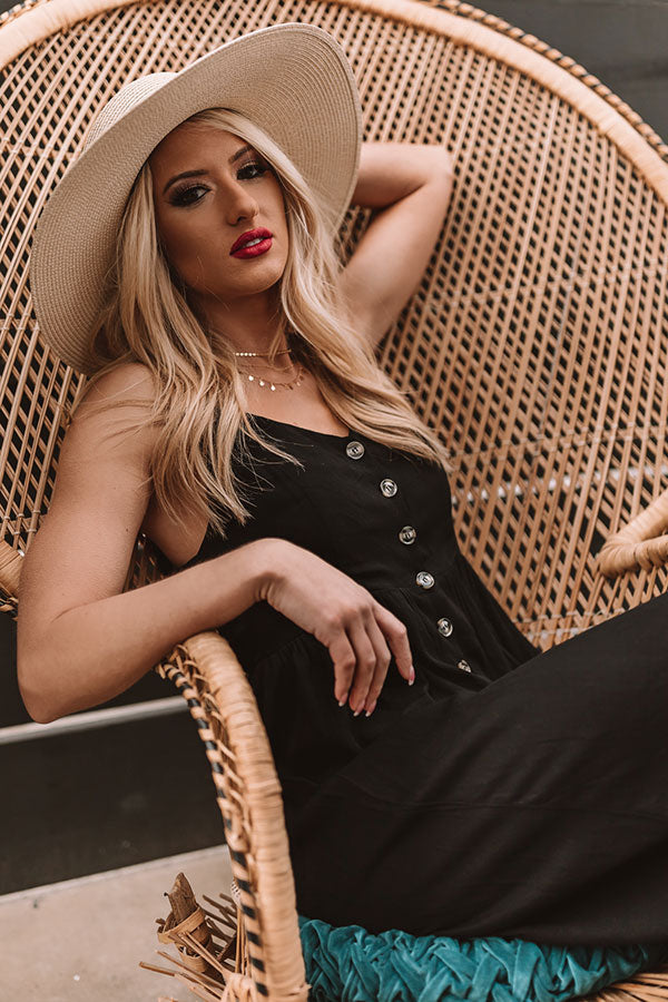 Styled For Paradise Jumpsuit In Black Image - 4