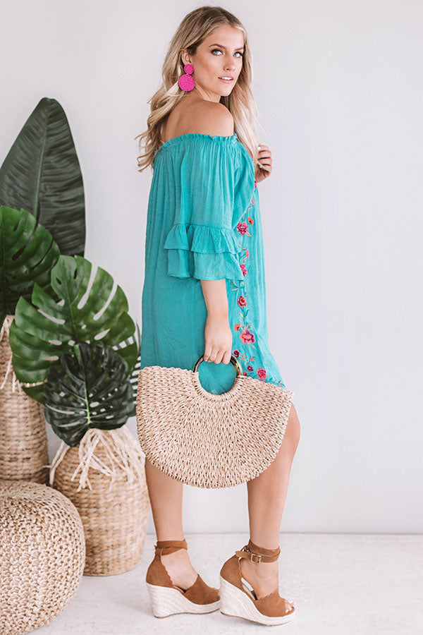 Bahama Bliss Embroidered Dress Image - 3