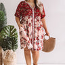 Brooklyn Heights Floral Babydoll Dress Curves Image - 1