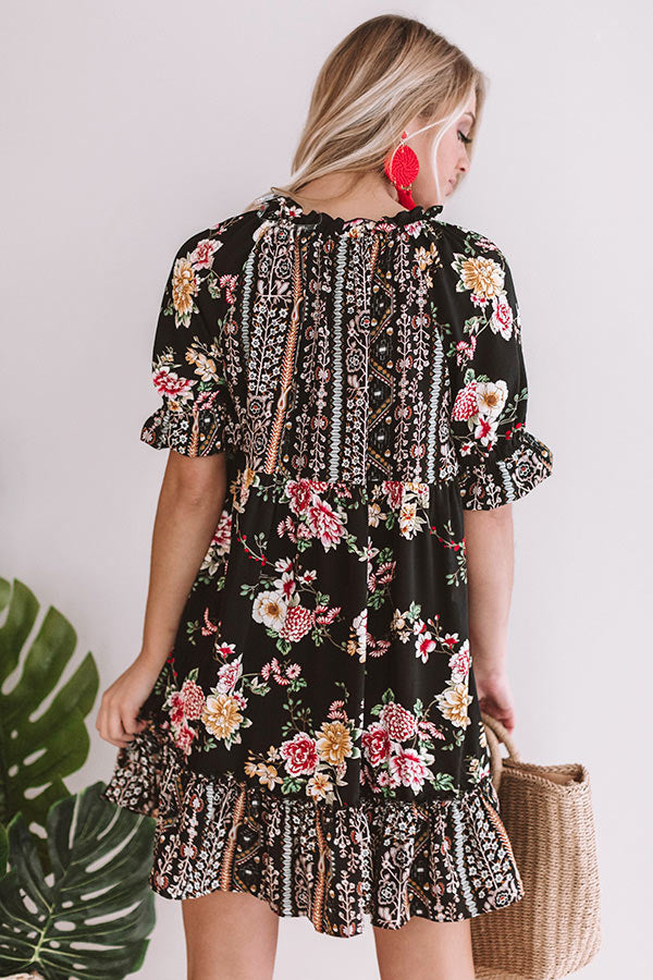 Hello Cocktail Hour Floral Dress • Impressions Online Boutique