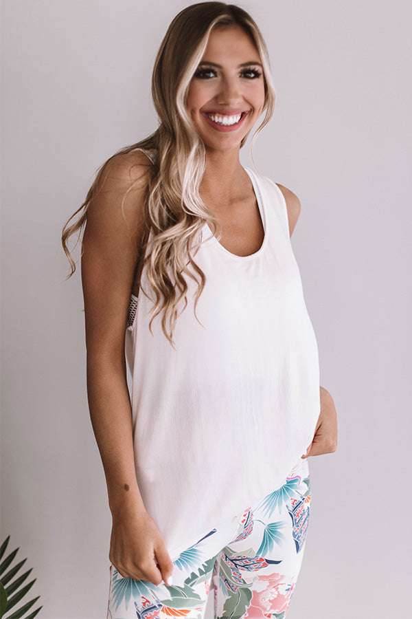 Chic And Breezy Shift Tank In Light Pink Image - 2