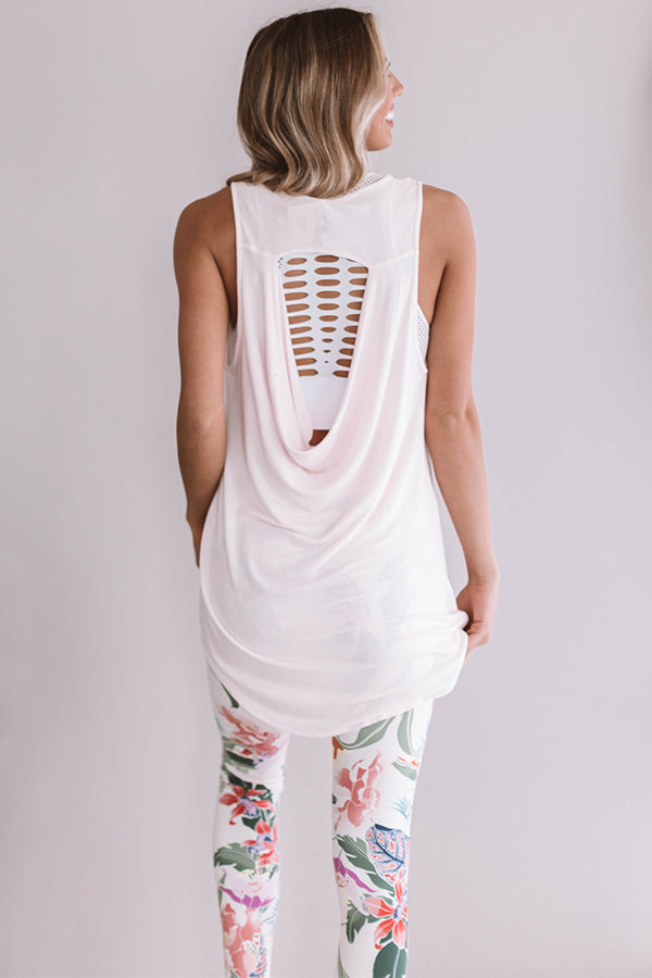 Chic And Breezy Shift Tank In Light Pink Image - 5