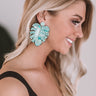 Island Sunsets Earrings In Turquoise Image - 1
