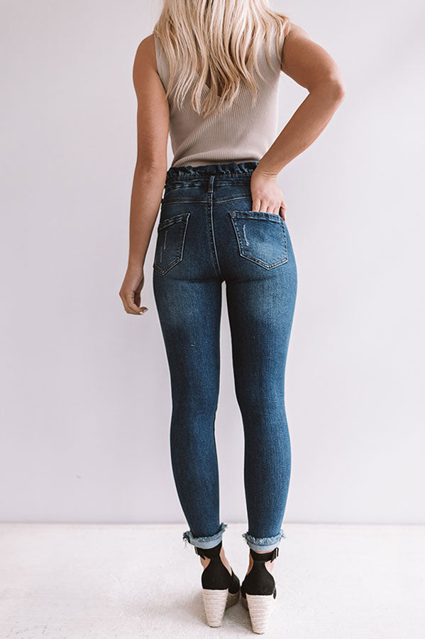 The Lissa High Waist Distressed Denim Image - 4