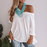 On Margarita Time Shift Top In Ivory Image - 1