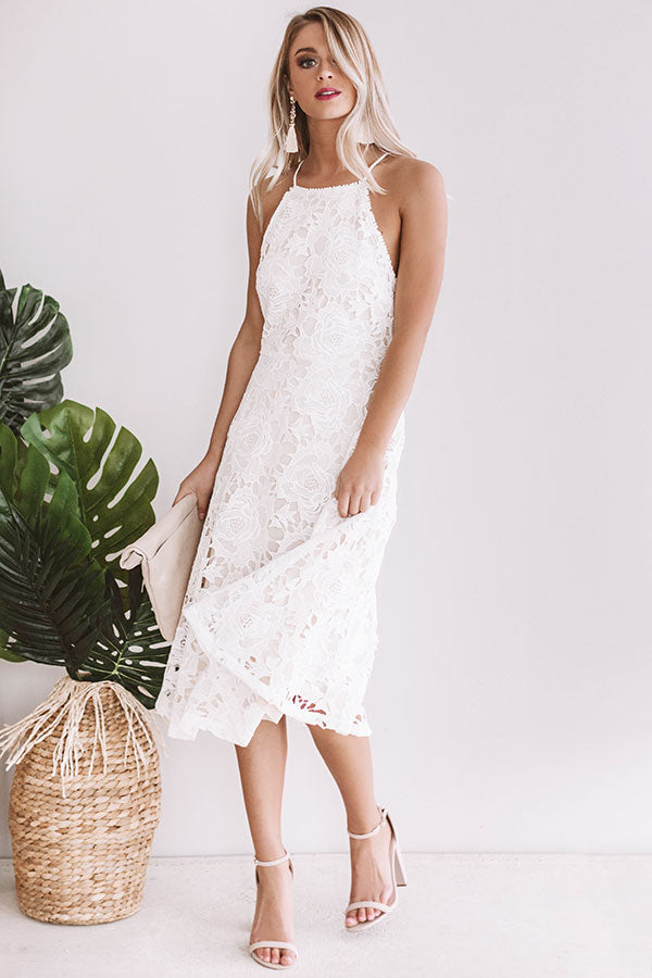 Rose Garden Crochet Dress Image - 1