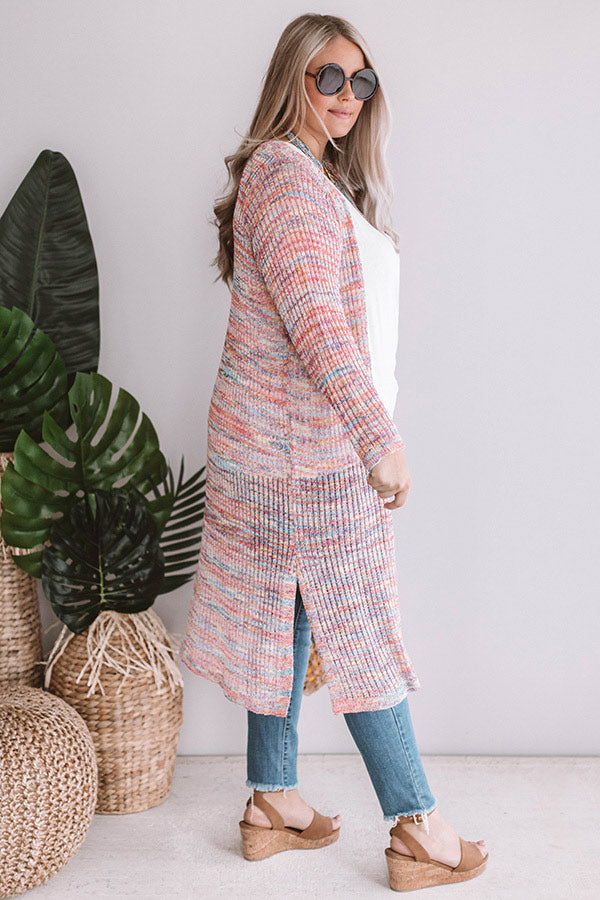 Happy Hour Bliss Knit Cardigan  Curves Image - 2