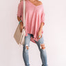 On Margarita Time Shift Top In Pink Image - 1