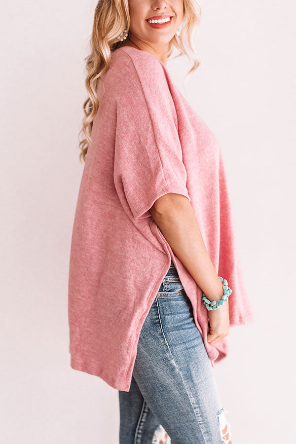 On Margarita Time Shift Top In Pink Image - 3