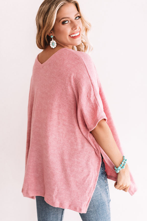 On Margarita Time Shift Top In Pink Image - 4