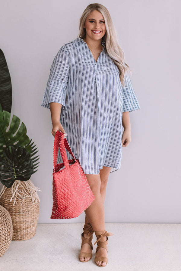 Pacific Coast Casual Shift Dress Curves Image - 1