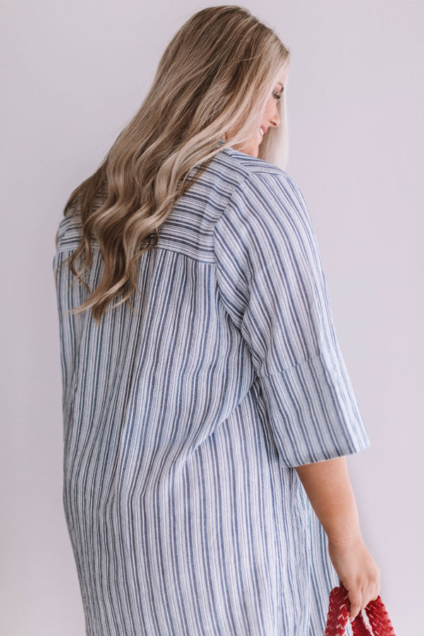 Pacific Coast Casual Shift Dress Curves Image - 5