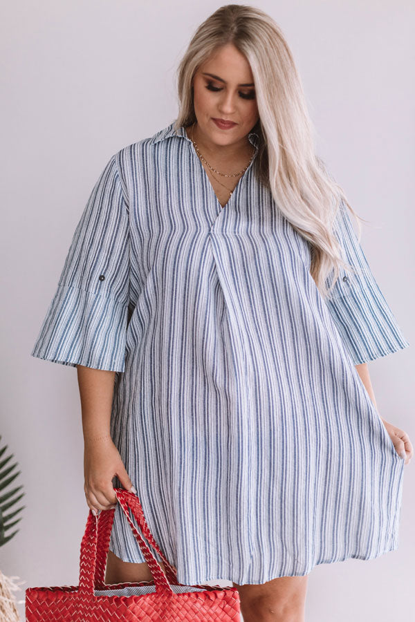 Pacific Coast Casual Shift Dress Curves Image - 2