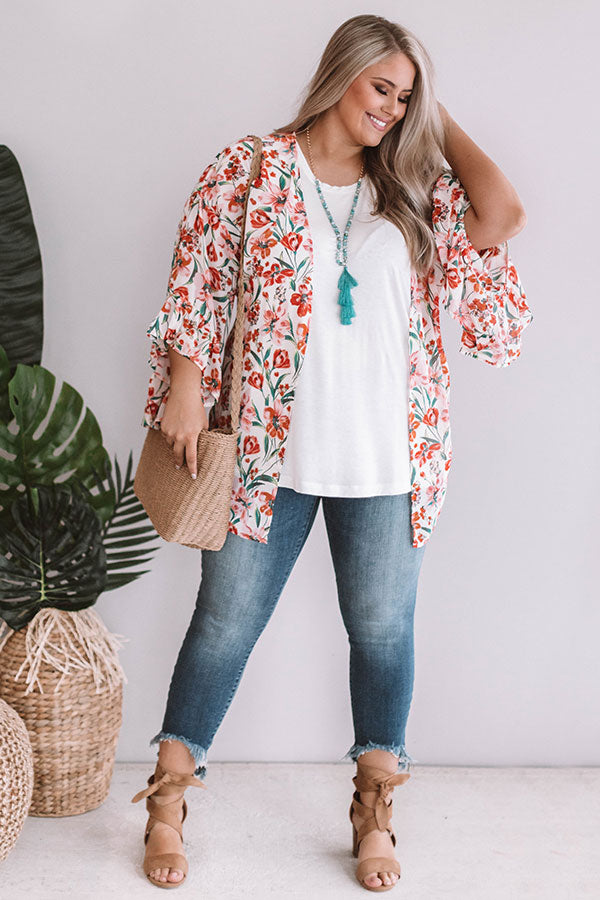 Floral Crush Overlay In Pink Curves Image - 1