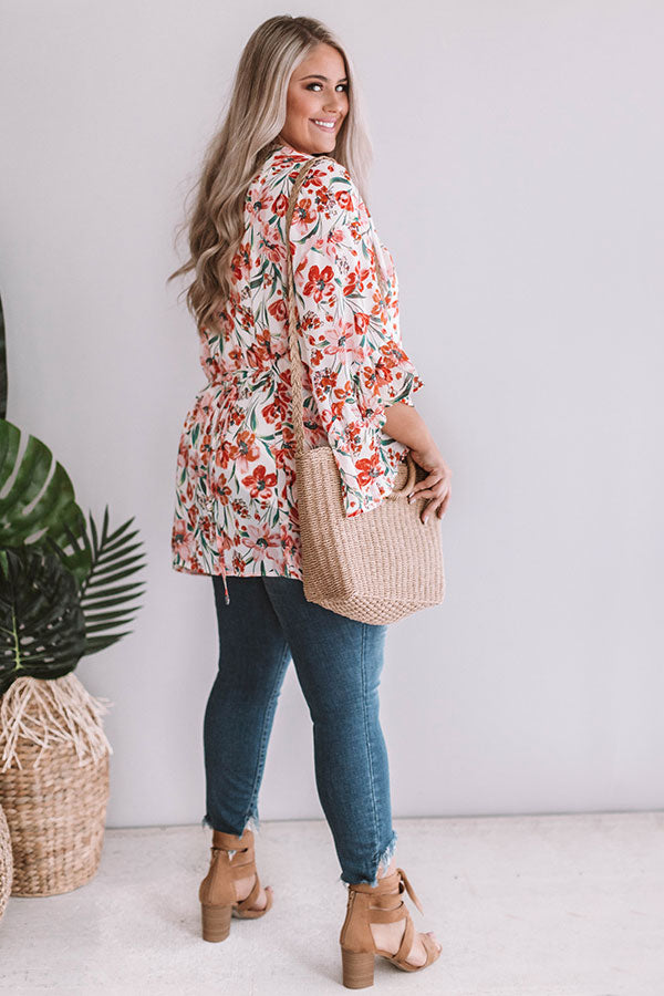 Floral Crush Overlay In Pink Curves Image - 3