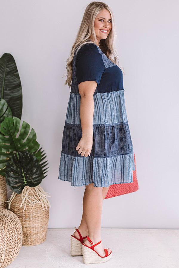 Gone To Malibu Babydoll Dress  Curves Image - 4