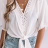 Downtown Brunch Eyelet Top Image - 1
