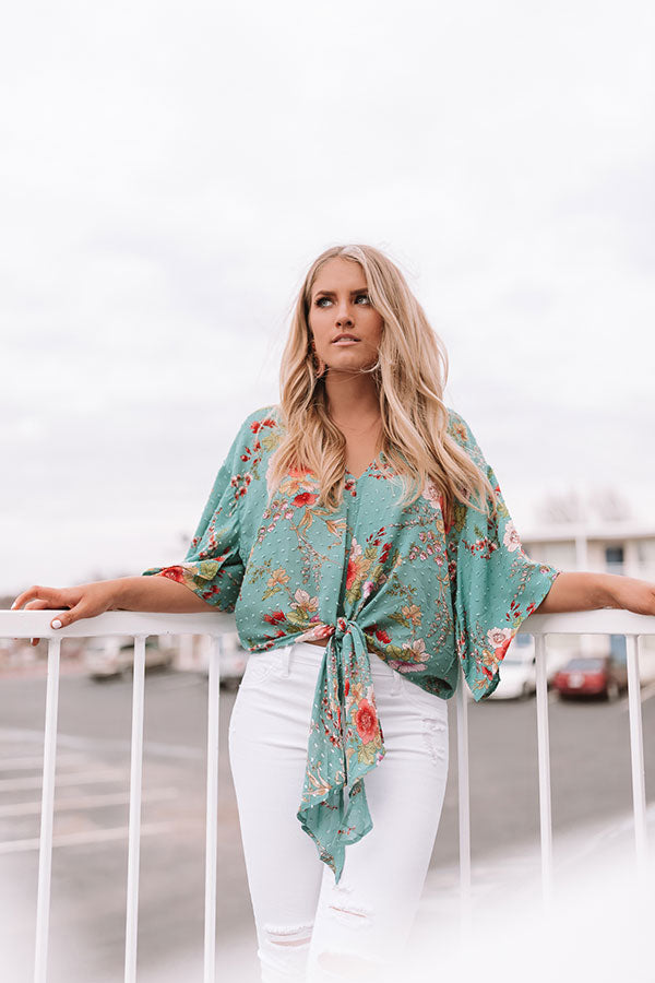 Fleur And Kisses Shift Top Image - 5