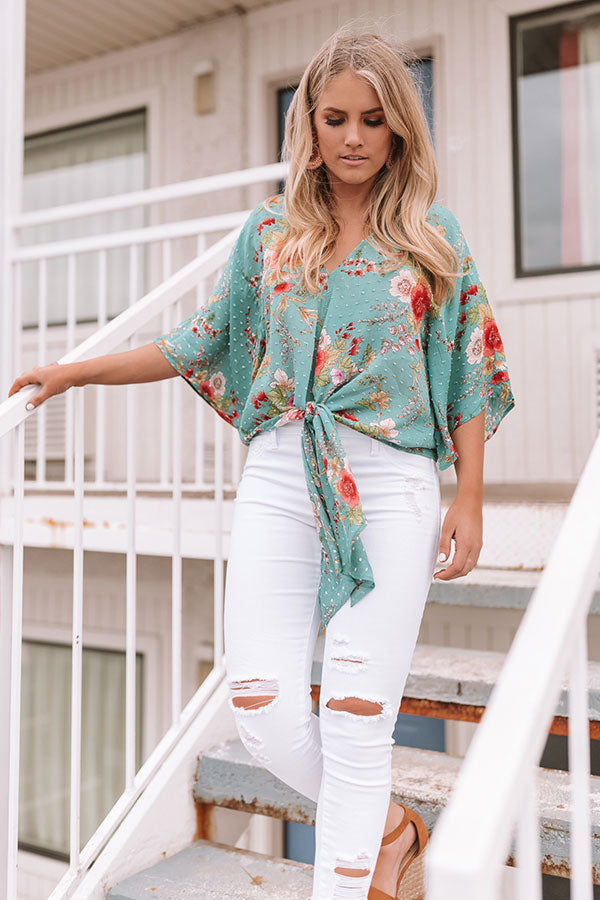 Fleur And Kisses Shift Top Image - 4