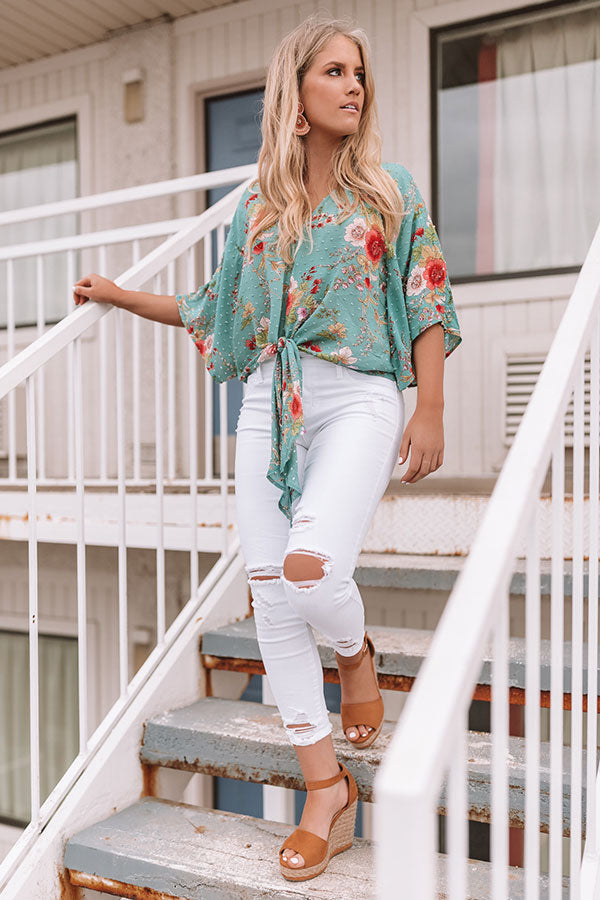 Fleur And Kisses Shift Top Image - 2