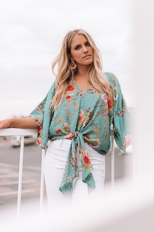 Fleur And Kisses Shift Top Image - 1