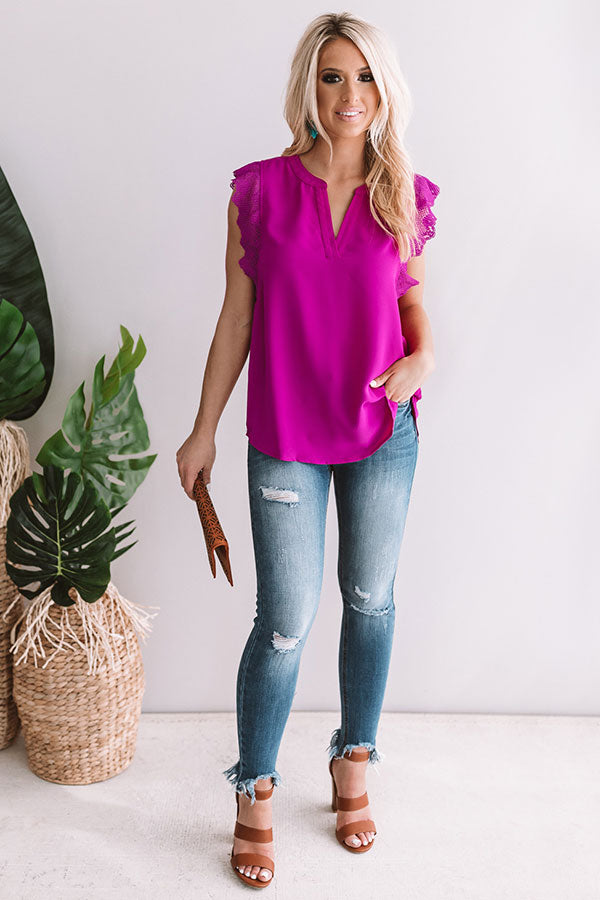 Delightful Evening Shift Top Image - 1